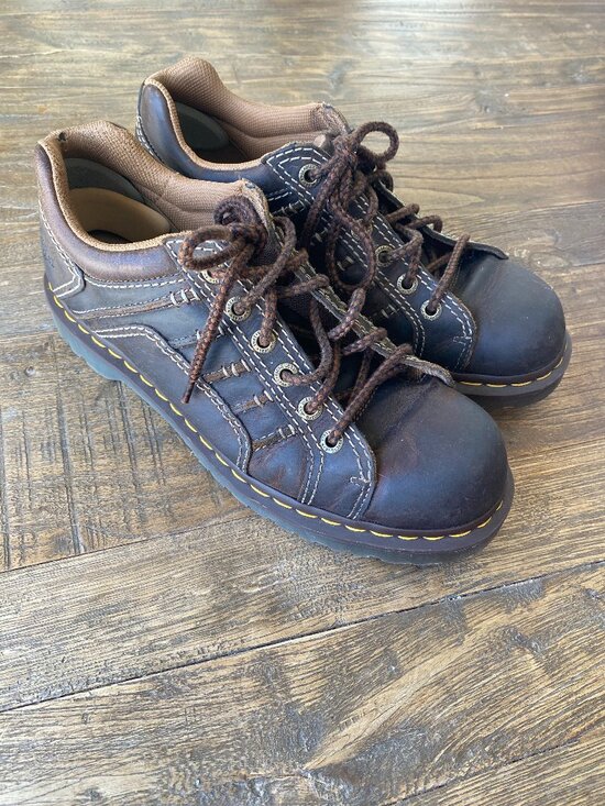 Dr. Martens Keith Chunky Oxford Shoes Distressed Leather Lug Sole 11 US / 10 UK main image 6